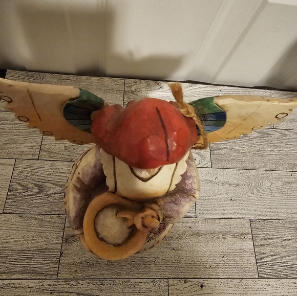 Vintage 2002 Enesco Jim Shore Heartwood Creek Angel of Contentment Figure 9" NWT - Picture 4 of 8